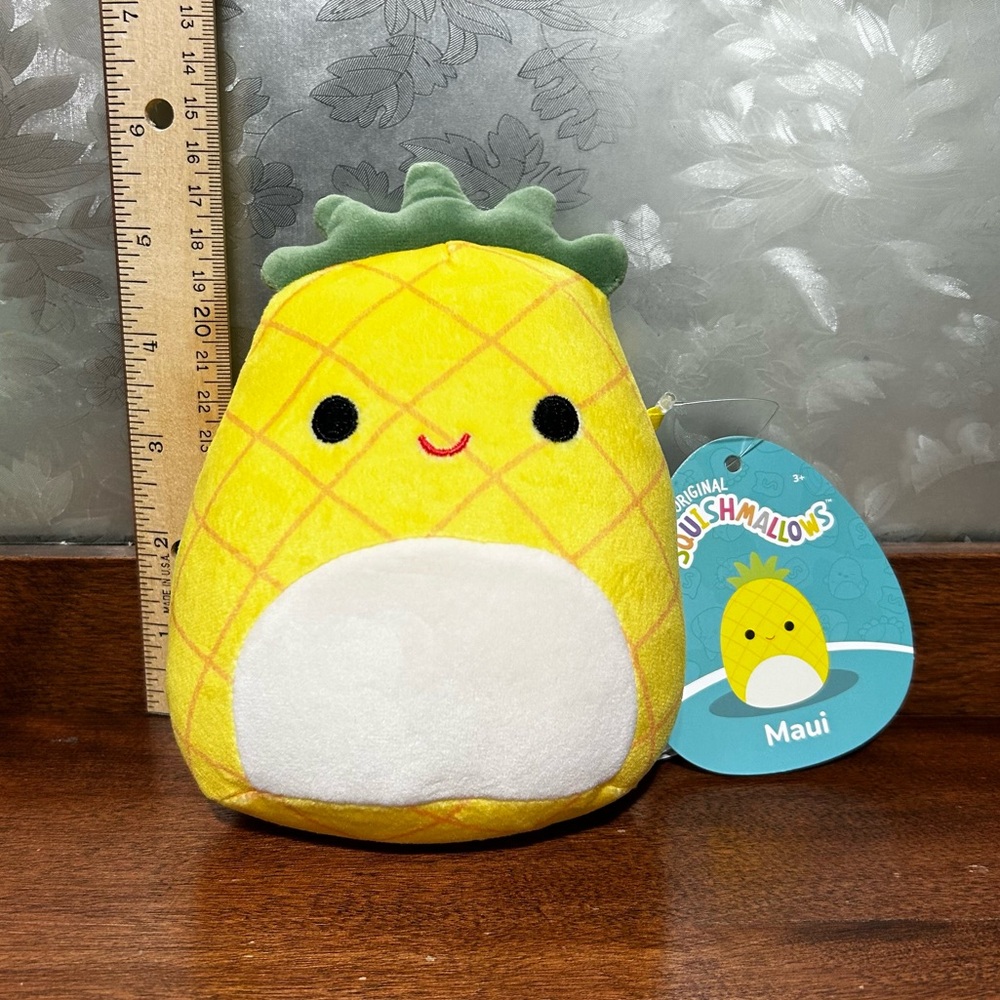 🔥 5/$25 Squishmallow - 5in - NWT - Maui - Pineapple - #2